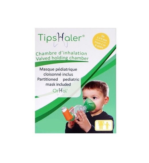 tipshaler chambre inhalation pediatrique jusqu a 6 ans avec masque junior | Urban Drug store