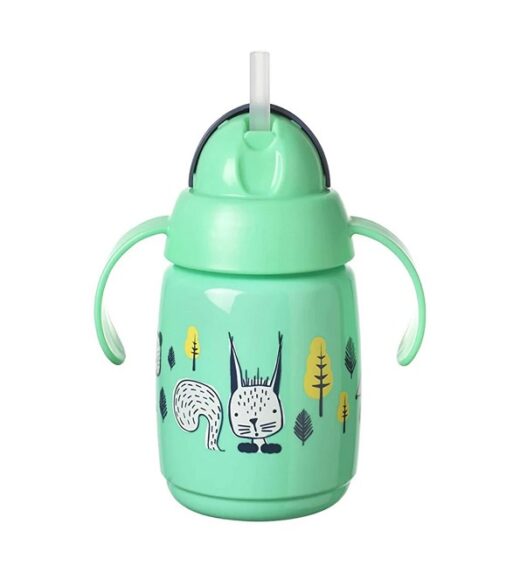 tommee tippee tasse a paille super star 300ml vert | Urban Drug store