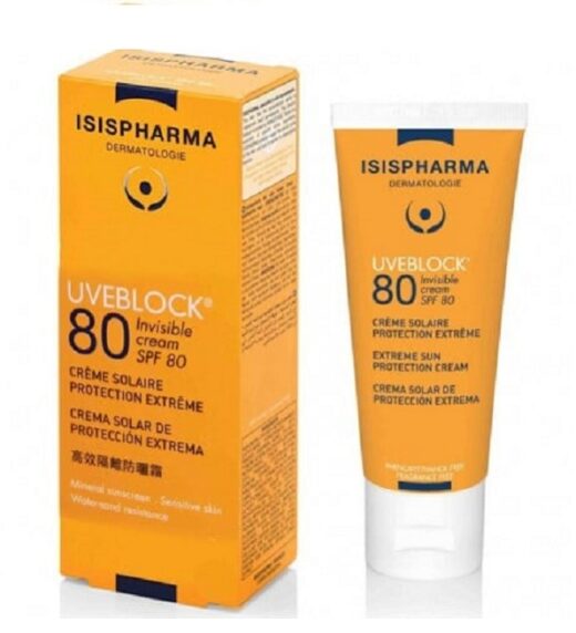 uveblock ecran spf 80 teinte 40 ml isispharma | Urban Drug store