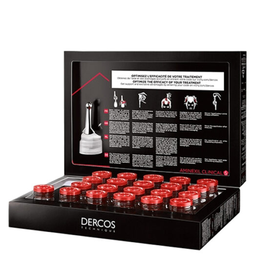 vichy dercos aminexil clinical cure anti chute hommes 21 ampoules 21 x 6ml shampooing energisant 50ml offert 1 | Urban Drug store