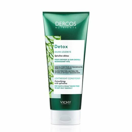 vichy dercos nutrients apres shampoing baume detox cheveux gras 200ml 1 | Urban Drug store