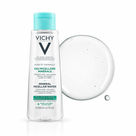 vichy purete thermale eau micellaire minerale peau mixte a grasse 200ml 1 | Urban Drug store