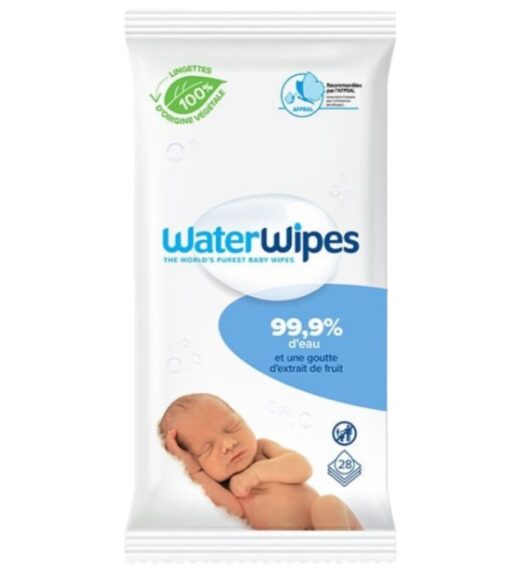 waterwipes waterwipes 28 lingettes bebe lingettes nettoyantes copie | Urban Drug store
