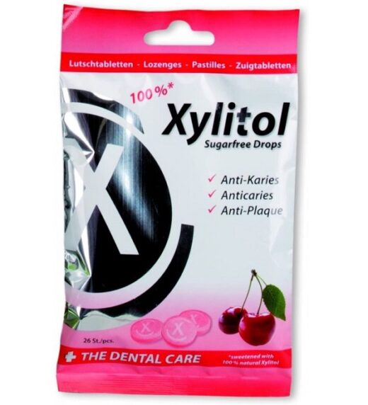 xylitol drops cherry sugar free 1 | Urban Drug store