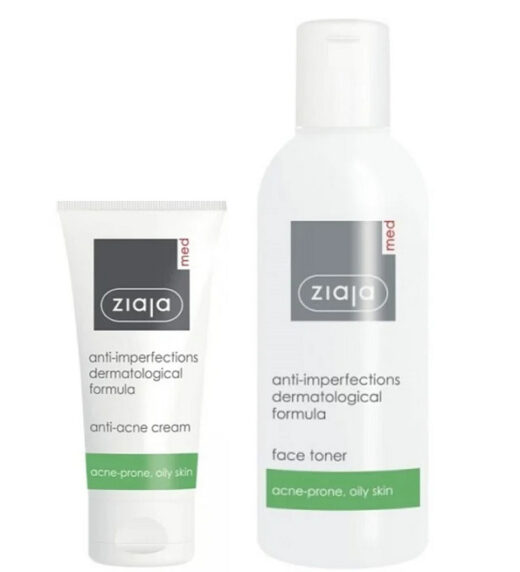 ziaja med anti acne creme toner pack | Urban Drug store
