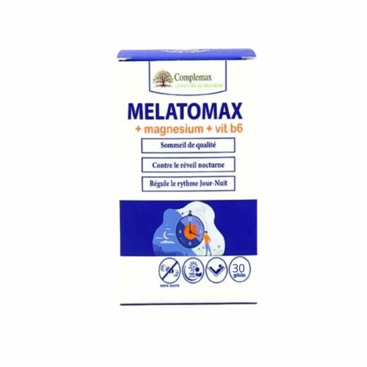Complemax MelatomaxMagnesiumB6 30gelules | Urban Drug store