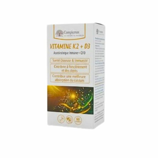 Complemax Vitamine K2D3 60gelules | Urban Drug store
