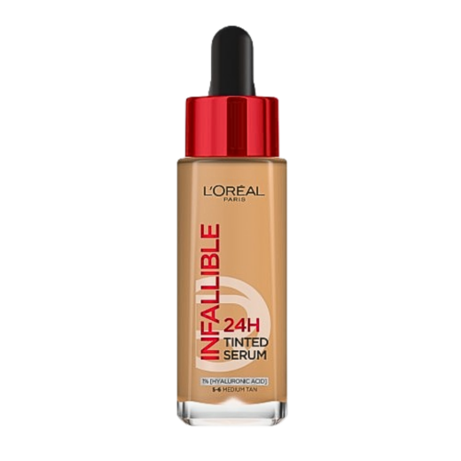 Loreal Infallible 24H Teinte Serum 5 6 Medium 30ml 3 | Urban Drug store