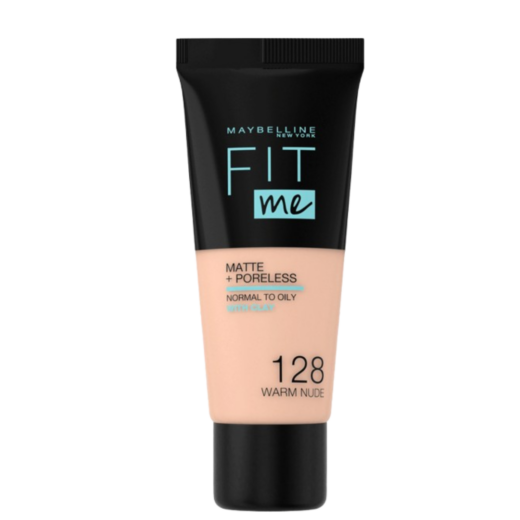Maybelline Fit Me FDt Matte Poreless spf22 Nu 128 30ml | Urban Drug store