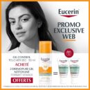EUCERIN SUN TOUCHER SEC GEL CRÈME HUILE CONTROLE = 2 Dermpoure Miniature Offerts