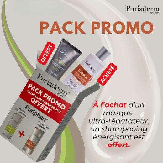 Puriaderm Puriphan Masque Ultra ReparateurPuriphan Shampoing Energissant Pack | Urban Drug store