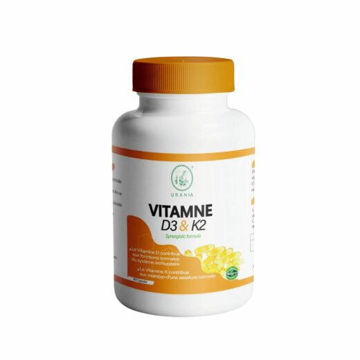 URANIA Vitamine D3K2 60 Capsules | Urban Drug store