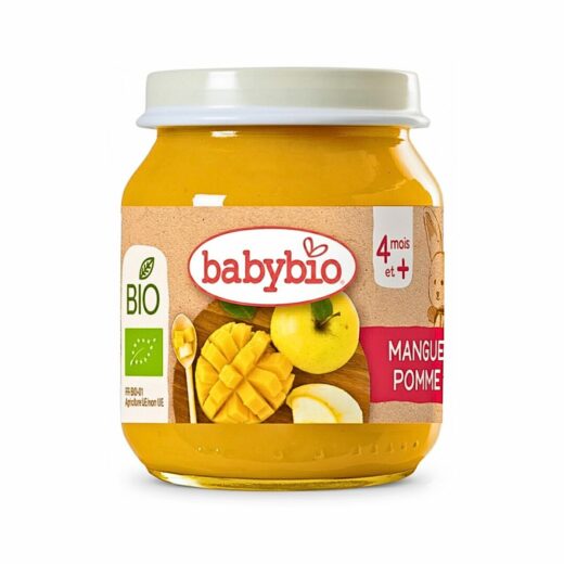 Babybio Petit Pot Mangue Pomme 130g | Urban Drug store