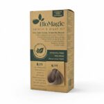 Biomagic Hair Color Cream Kit 8/11 Intense Ash Light Blonde