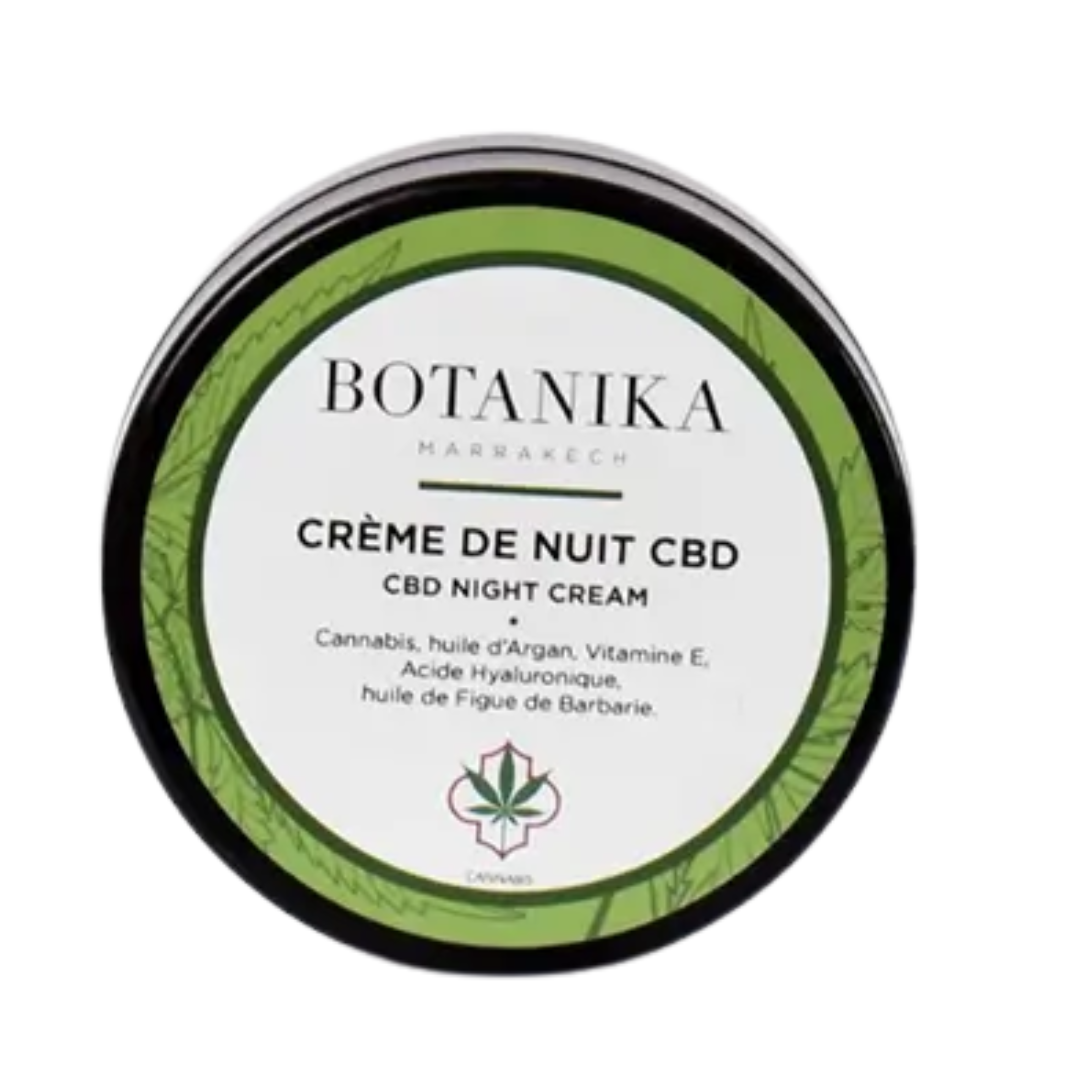 Cannaflex CBD creme de nuit anti-age 50ml 1 Cannaflex CBD creme de nuit anti-age 50ml
