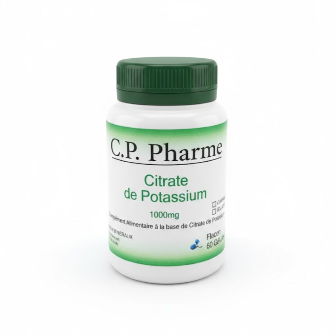 Citrate-De-Potassium-1000mg-60-gelules-Complet-Pharm Citrate De Potassium 1000mg 60 gelules Complet Pharm | Urban Drug store