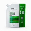 Dercos Shampoing Anti-Pelliculaire Cheveux Secs Refill Recharge 390ml