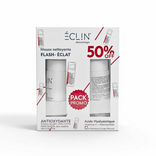 Eclin Mousse nettoyante Eclat Pack promo2eme 50 | Urban Drug store