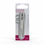 Formes&Flammes Pince A Epiler Acier Forge Bouts Dores Forme Crabe 8cm Refrence 14