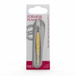 Formes&Flammes Pince A Epiler Acier Forge Chrome Mors Etroits Carres 8cm Refrence 10