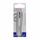 Formes&Flammes Pince A Epiler Acier Forge Nikele Longue Mors Biais 9cm Refrence19
