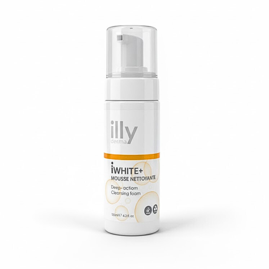 Illyderme-Iwhite-Mousse-Nettoyante-150ml Illyderme Iwhite Mousse Nettoyante 150ml | Urban Drug store