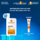 La Roche Posay Anthelios Fluide UVMUNE 400 Invisible spf50+ 50ml+Rp Anth 15ml Pack