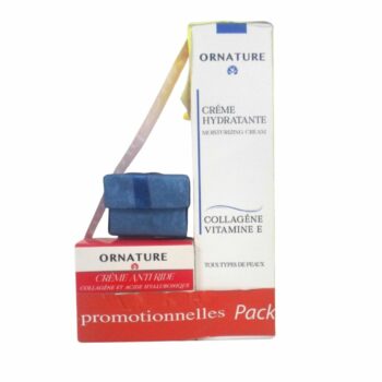 Ornature Eclat Creme Hydratante+ Creme Eclat + Boucle Pack