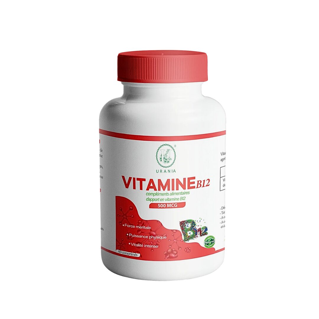 URANIA-Vitamine-B12-60-comprimes URANIA Vitamine B12 60 comprimes | Urban Drug store