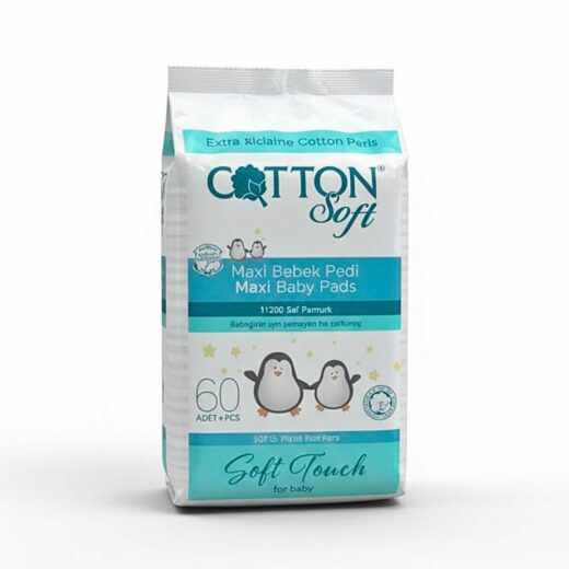 Ultra Compact Cotton Soft Maxi Carres 60 pcs | Urban Drug store