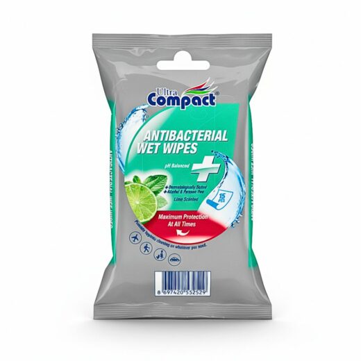 Ultra Compact Lingettes Antibacterial 15 pcs | Urban Drug store