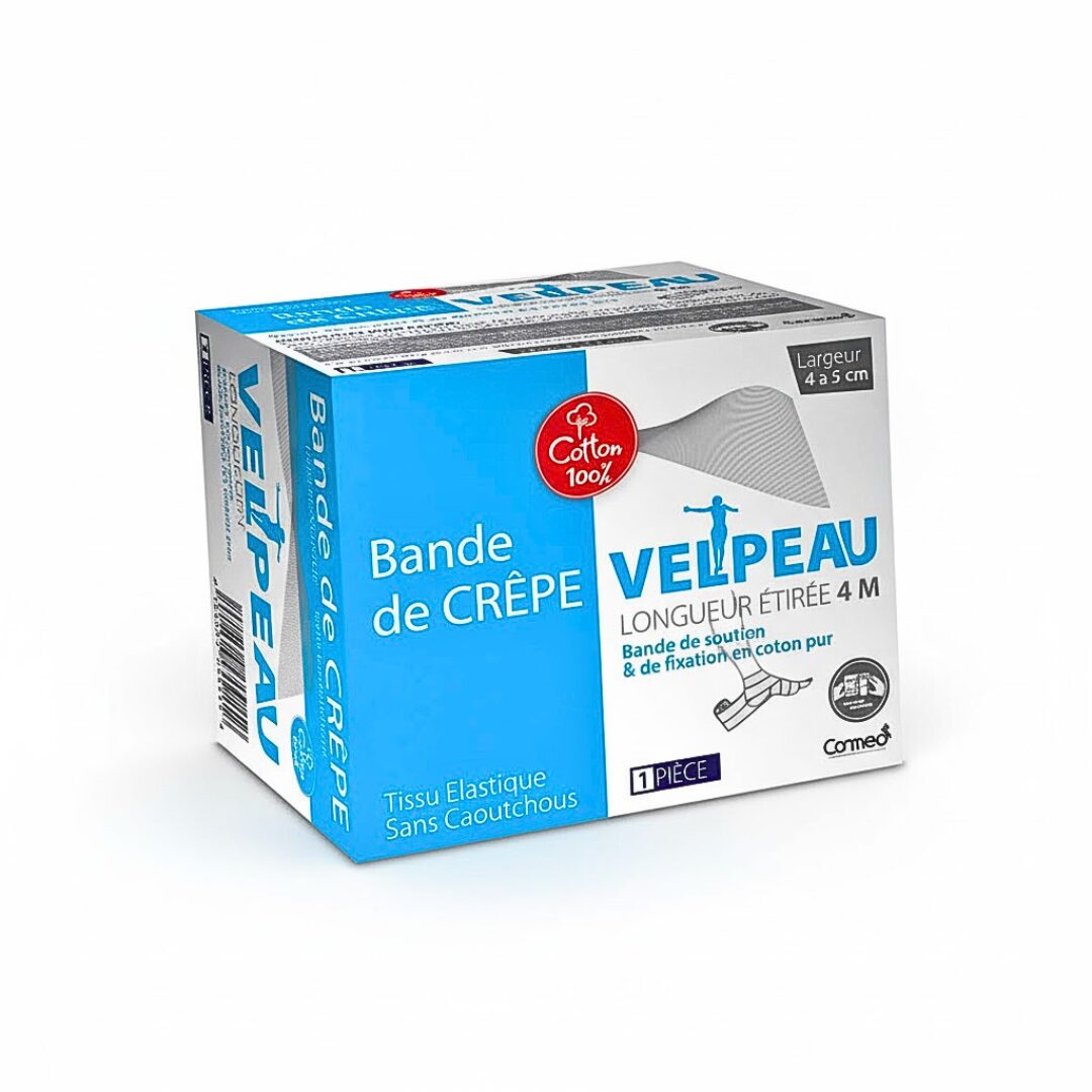 Velpeau-bande-de-crepe-bleu-5cm Velpeau bande de crepe bleu 5cm | Urban Drug store