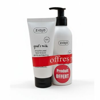 Ziaja Goat's Milk Pack Gommage Enzymatique 75ml+Lait Nettoyent 200ml