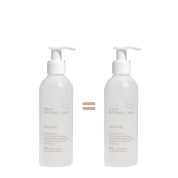 Ziaja Natural Care Gel Nettoyant 2*190ml Pack