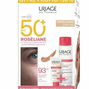 Uriage Roseliane CC Creme Teinte Claire spf50+ 40 ml + Dermo Neetoyant 250ml -50%