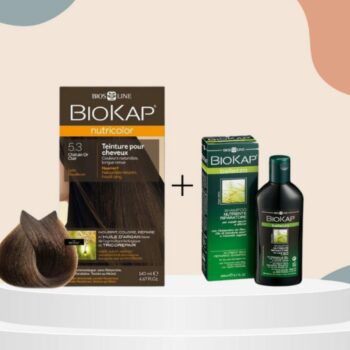 Biokap nutricolor 5.3 140ml+Sampoing nourissant reparateur 100ml pack