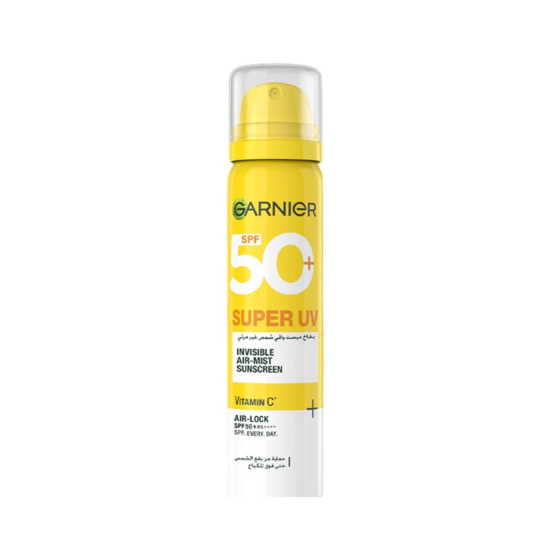 Garnier Super UV Mist Invisible Spray Spf50+ 75ml 1 Garnier Super UV Mist Invisible Spray Spf50+ 75ml