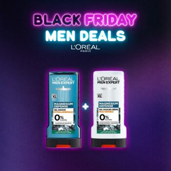 L'oreal Paris 2 Gel Douche Magnesium 300ml Pack