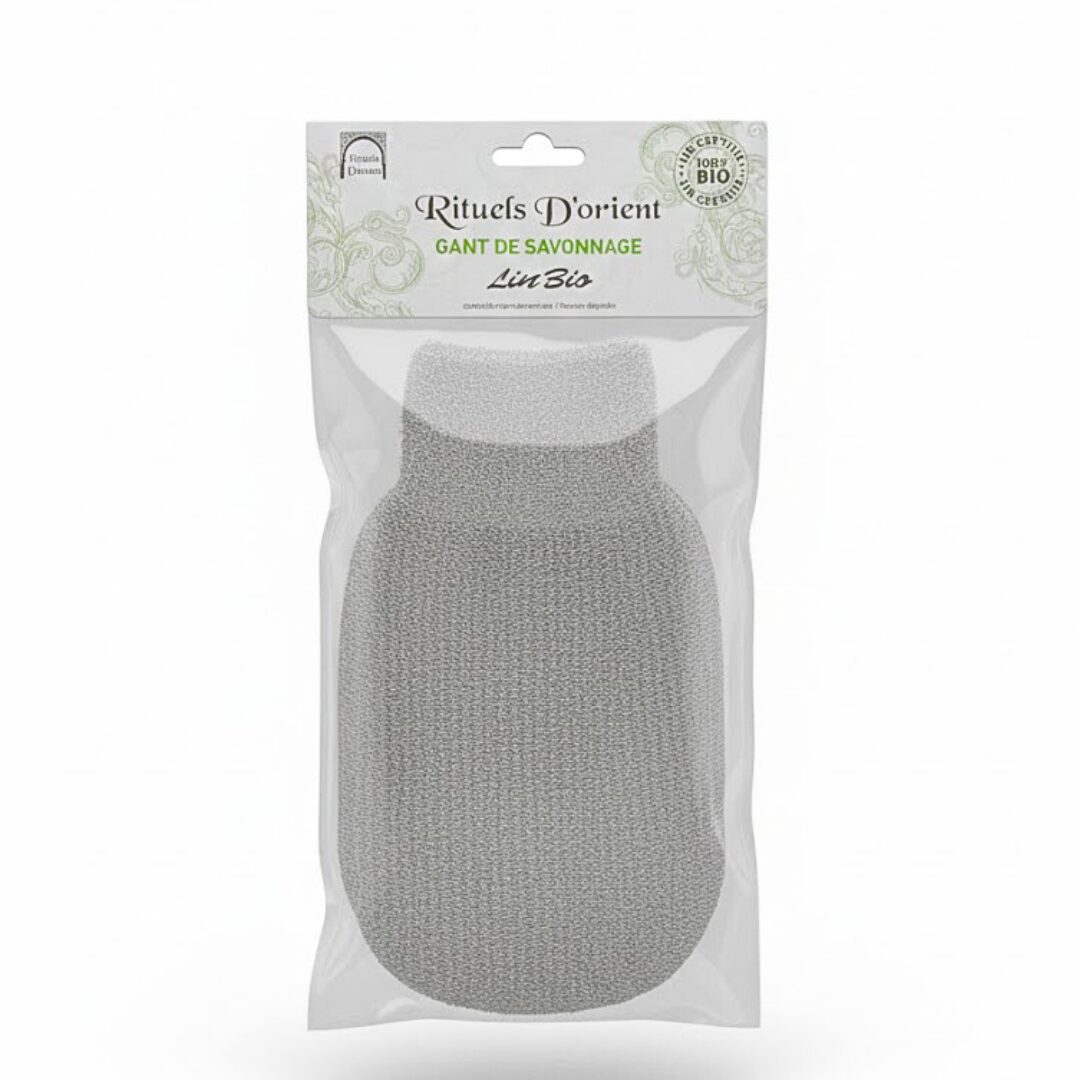 Rituels-Dorient-Gant-De-Savonnage-Lin-Bio Rituels Dorient Gant De Savonnage Lin Bio | Urban Drug store