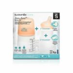 Suavinex Biberon Anti-Colique+Rechange Tetine+Rechange Poche 180ml
