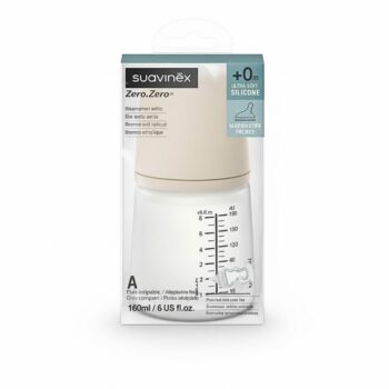 Suavinex Biberon Anti-Colique Adaptable Flow +0m 180ml