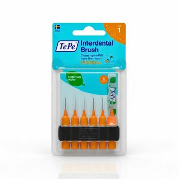 Tepe Interdental Brush Original Orange 0.45mm Taille 1-6 Pieces