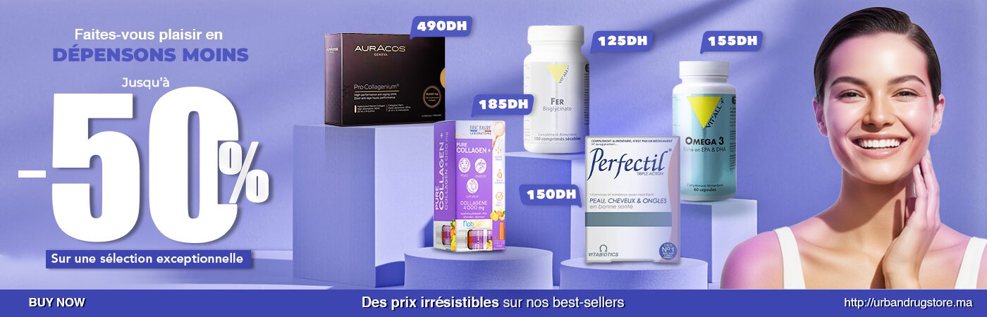 Urban Drugstore | Parapharmacie Numéro 1 sur les prix 1 urbandrugstore - parapharmacie maroc