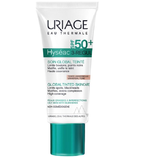 uriage-hyseac-3-regul-soin-global-teinte-spf-50 uriage hyseac 3 regul soin global teinte spf 50 | Urban Drug store