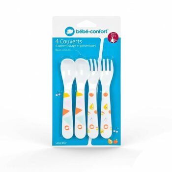 Bebe Confort 4 Couverts D'apprentissage Domino +9m