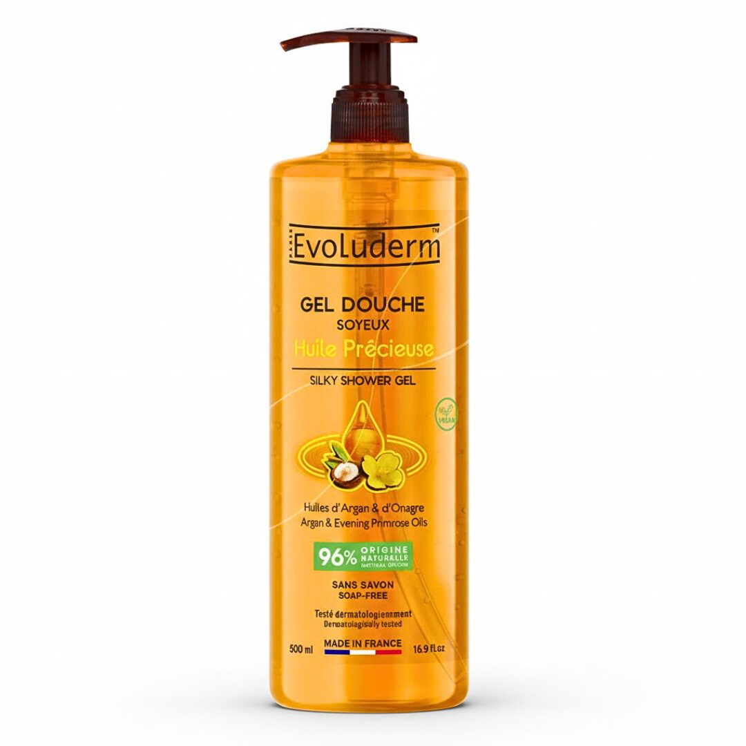 Evoluderm-Gel-Douche-Huile-Precieuse-500ml Evoluderm Gel Douche Huile Precieuse 500ml | Urban Drug store