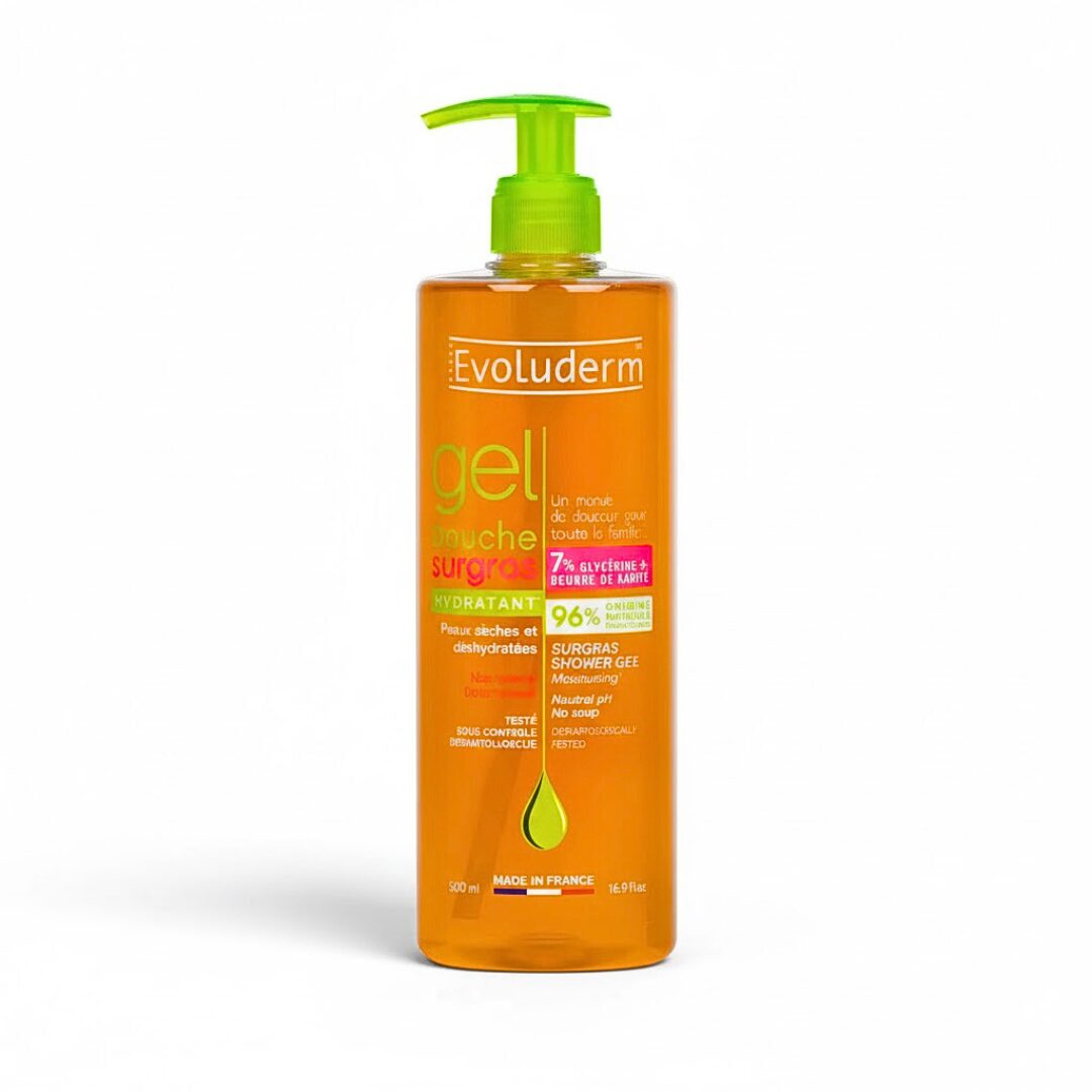 Evoluderm-Gel-Douche-Surgas-500ml Evoluderm Gel Douche Surgas 500ml | Urban Drug store