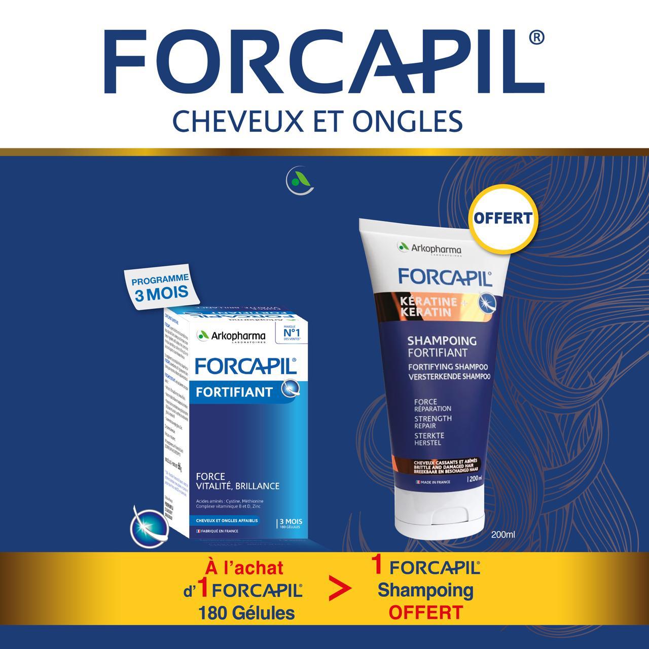 Forcapil-180gelules-pack Forcapil 180gelules pack | Urban Drug store