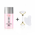 Loreal-Glycolic-Bright-UV-spf50-50mlCoffret-Guasha-pack