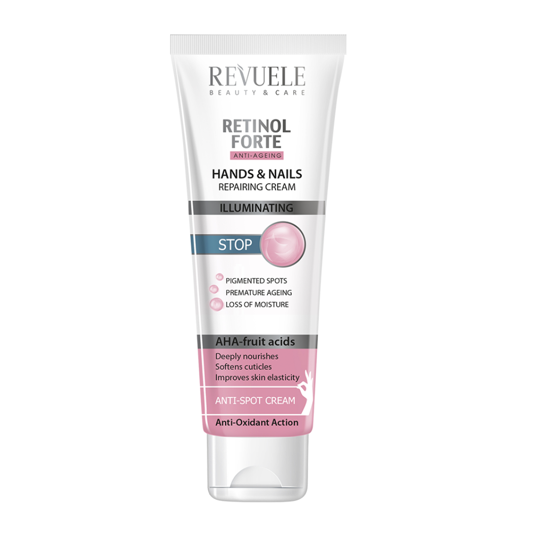 Revuele-Retinol-Forte-Hands-Nails-Repairing-Cream-100ml Revuele Retinol Forte Hands Nails Repairing Cream 100ml | Urban Drug store